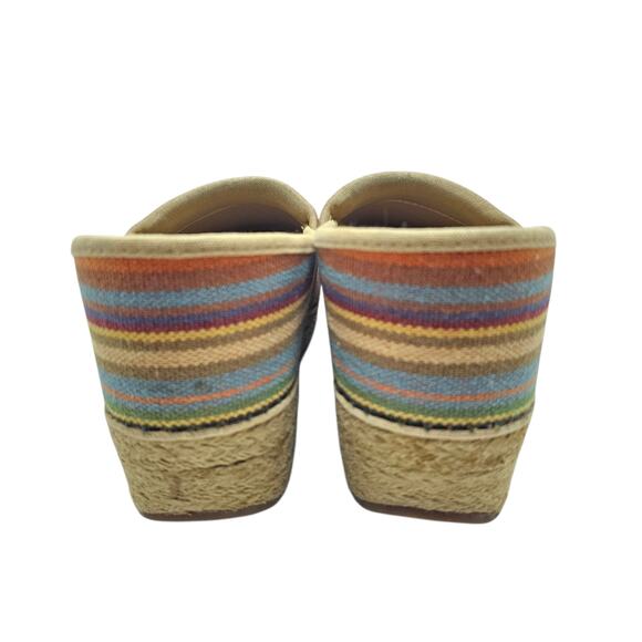 Dansko Jute Pro Multi Stripe Professional Clogs EU 40 | US 9.5-10 - Picture 6 of 9